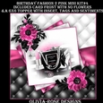 Birthday Fashion 2 Pink Mini Kit #4