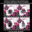 Birthday Fashion 2 Pink Bumper Kit #1