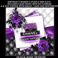 Birthday Fashion 2 Purple Mini Kit #1