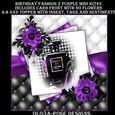 Birthday Fashion 2 Purple Mini Kit #2