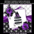 Birthday Fashion 2 Purple Mini Kit #3