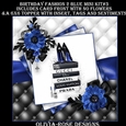 Birthday Fashion 2 Blue Mini Kit #3