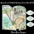 Wrap Around Gatefold Vintage Flowers Mini Kit #3