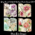 Wrap Around Gatefold Vintage Flowers Bumper Kit #1