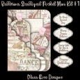 Ballerina Scalloped Pocket Card Mini Kit #1