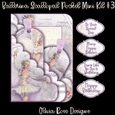 Ballerina Scalloped Pocket Card Mini Kit #3
