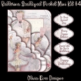 Ballerina Scalloped Pocket Card Mini Kit #4