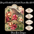 Shaped Pocket Front Card Flowers Mini Kit #1
