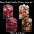 Shaped Pocket Front Card Flowers Bumper Kit #1