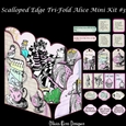 Scalloped Tri-Fold Alice Mini Kit #3