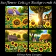 Sunflower Cottage Backgrounds #1