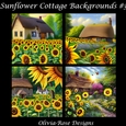 Sunflower Cottage Backgrounds #3