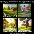 Spring Farmhouse Backgrounds #3