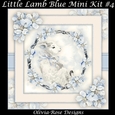 Little Lamb Blue Mini Kit #4