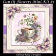 Cup Of Flowers Mini Kit#1