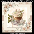 Cup Of Flowers Mini Kit#4