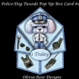 Police-Dog Tuxedo Pop-Up Card Bumper