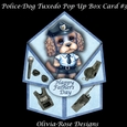 Police-Dog Tuxedo Pop-Up Card Mini Kit #3