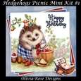 Hedgehogs Picnic Mini Kit #1