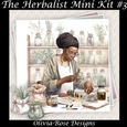 The Herbalist Mini Kit #3 **Includes card front with no decoupage**