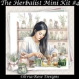 The Herbalist Mini Kit #4 **Includes card front with no decoupage**
