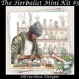 The Herbalist Mini Kit #5 **Includes card front with no decoupage**