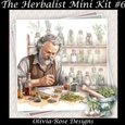 The Herbalist Mini Kit #6  **Includes card front with no decoupage**  