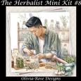 The Herbalist Mini Kit #8 **Includes card front with no decoupage**