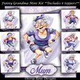 Funny Grandma Mini Kit
