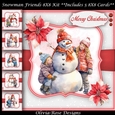 Snowman Friends 8X8 Kit