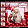 Cheers To Santa 8X8 Kit