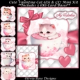 Cute Valentine Cat Mini Kit