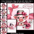 Cute Valentine Pigs Mini Kit 2