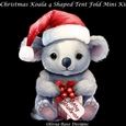Christmas Koala 4 Shaped Tent Fold Mini Kit
