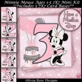 Minnie Mouse Ages 1-5 7X7 Mini Kit