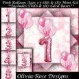 Pink Balloon Ages 1-5 Mini Kit