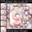 Fluffy Unicorn Ages 6-10 Mini Kit 7X7