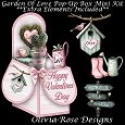 Garden Of Love Pop-Up Box Mini Kit 