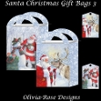 Santa Christmas Gift Bags 3