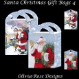 Santa Christmas Gift Bags 4