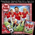 Manchester United Mini Kit 2 Ages 6-11 included