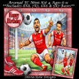 Arsenal FC Mini Kit 4 Ages 6-11 included