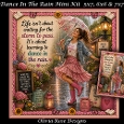 Dance In The Rain Mini Kit **Includes 5X7, 6x6 & 7x7 Card Bases**