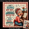 I Dont Sing Off Key Mini Kit