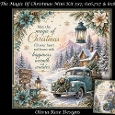 The Magic Of Christmas Mini Kit **Includes 5X7, 6x6, 7x7 & 8X8 Card Bases**
