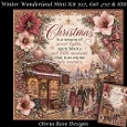 Winter Wonderland Mini Kit **Includes 5X7, 6x6, 7x7 & 8X8 Card Bases**