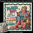 Pajama Day Mini Kit **Includes 5X7, 6x6, 7x7 & 8X8 Card Bases**