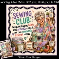 Sewing Club Mini Kit **Includes 5X7, 6x6, 7x7 & 8X8 Card Bases**