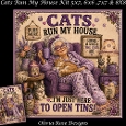 Cats Run My House Mini Kit