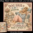Dog Hair Mini Kit **Includes 5X7, 6x6, 7x7 8X8 Card Bases** 